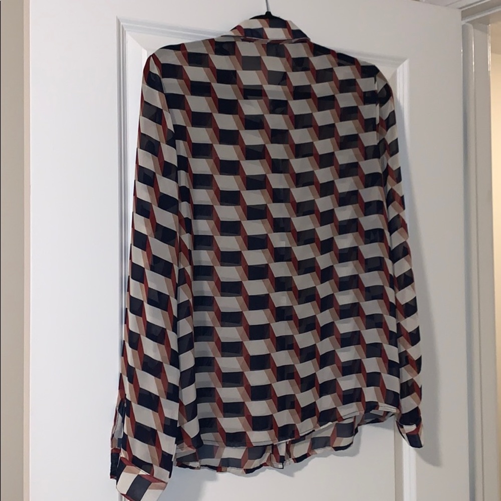 Sheer button up - Picture 4 of 4